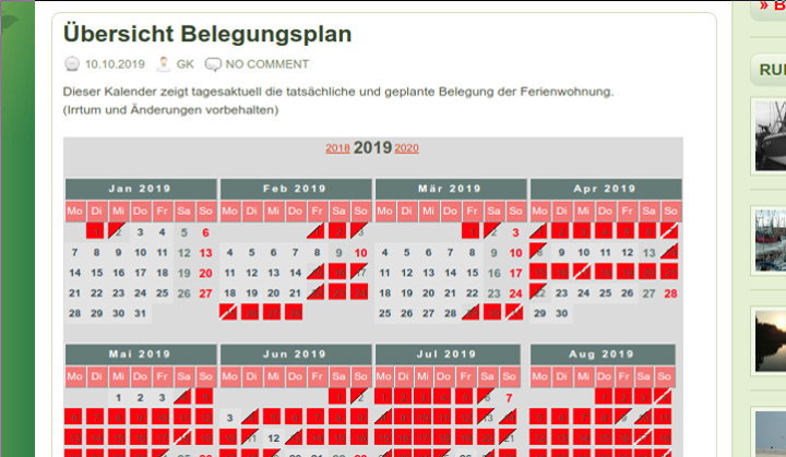 Belegungskalender